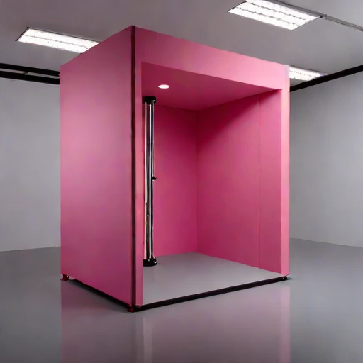 A firn-core acoustic test cell, photographed against a plain background