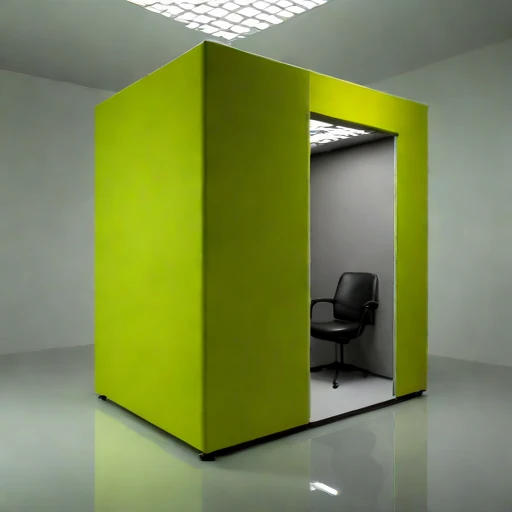 A firn-core acoustic test cell, photographed against a plain background
