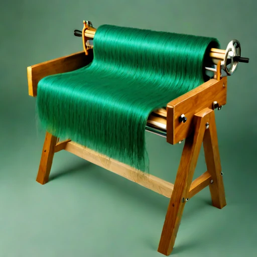 A freeze-compression felting bench, photographed against a plain background