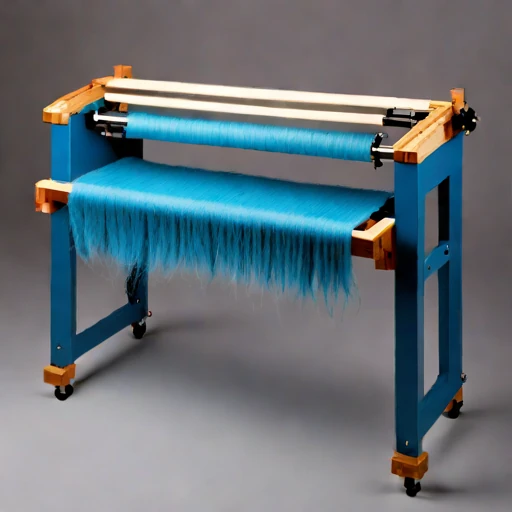 A freeze-compression felting bench, photographed against a plain background
