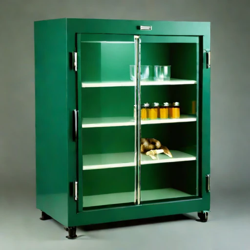 A firn-cooled specimen chest, photographed against a plain background