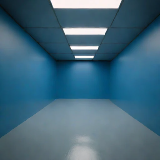 A footwall-drive fabrication bay, photographed against a plain background