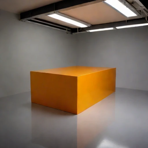 A footwall-drive fabrication bay, photographed against a plain background