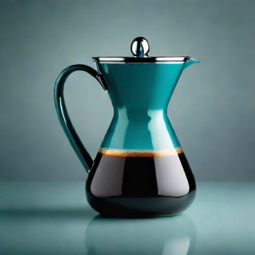A fumarole-fed steeping urn, photographed against a plain background