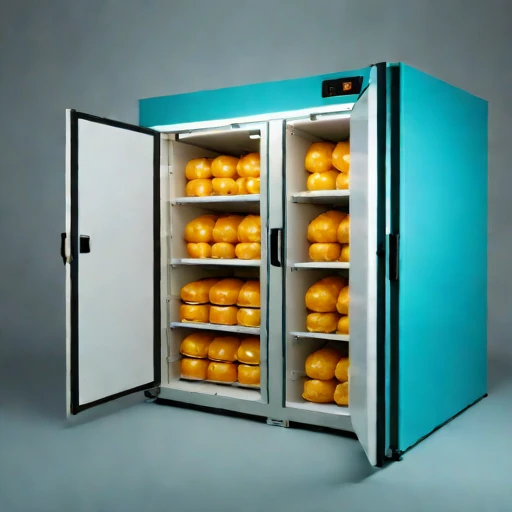 A firn-insulated larder, photographed against a plain background