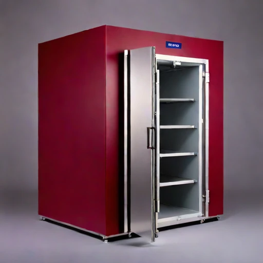 A firn-insulated larder, photographed against a plain background