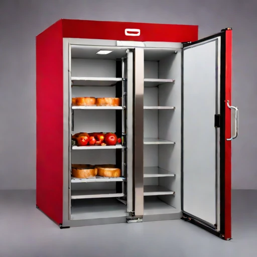 A firn-insulated larder, photographed against a plain background