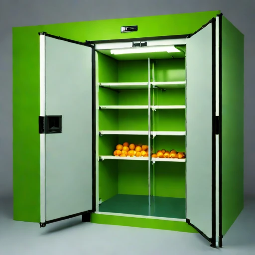 A firn-insulated larder, photographed against a plain background