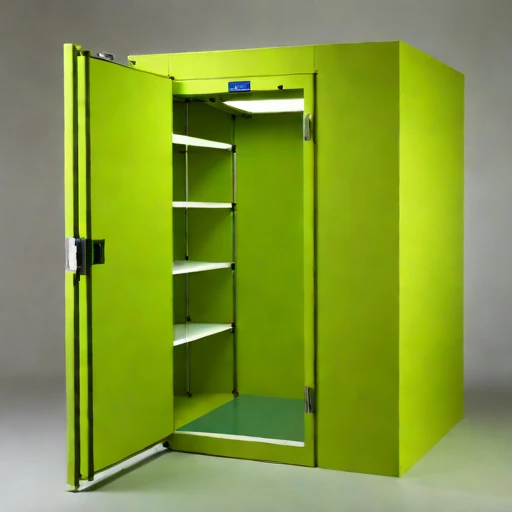 A firn-insulated larder, photographed against a plain background
