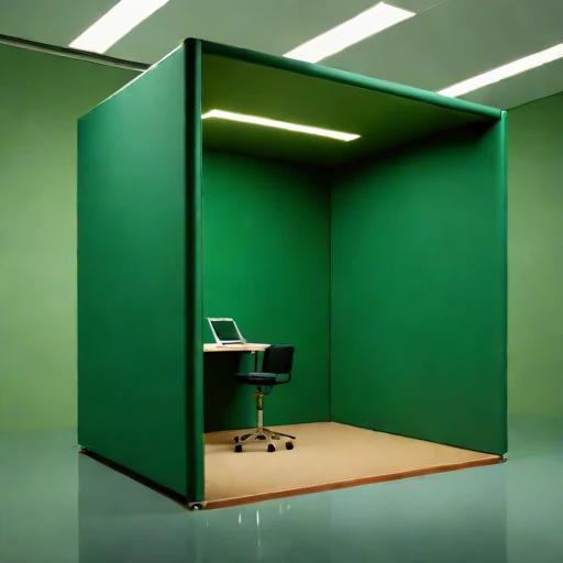 A flanking-isolated tracking room, photographed against a plain background