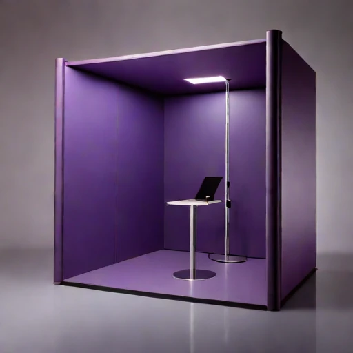 A flanking-isolated tracking room, photographed against a plain background
