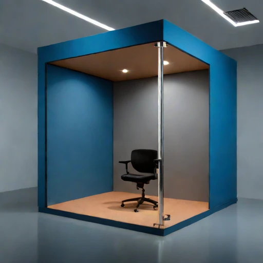 A flanking-isolated tracking room, photographed against a plain background