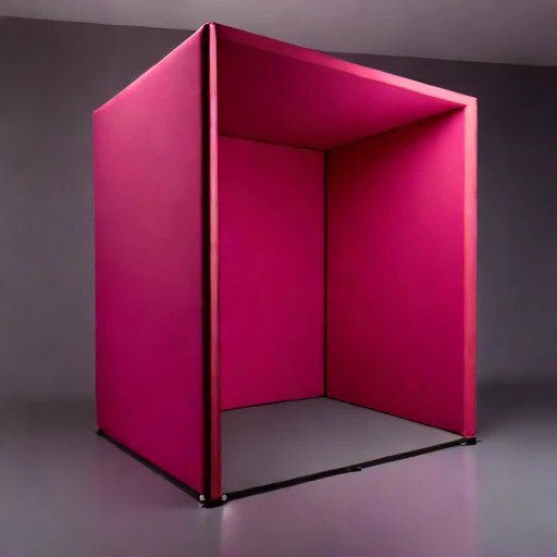 A flanking-isolated tracking room, photographed against a plain background