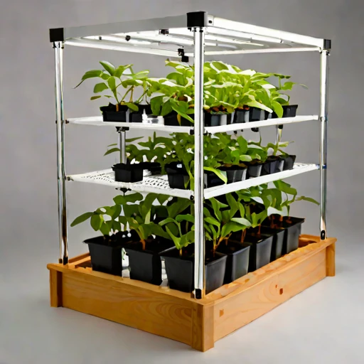 A fumarole-jacketed cold frame, photographed against a plain background