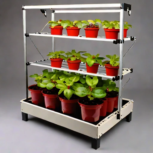 A fumarole-jacketed cold frame, photographed against a plain background