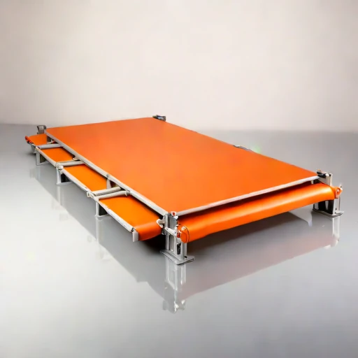 A fetch-limited pontoon stage, photographed against a plain background