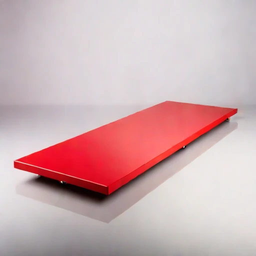 A flaw-lead sighting deck, photographed against a plain background