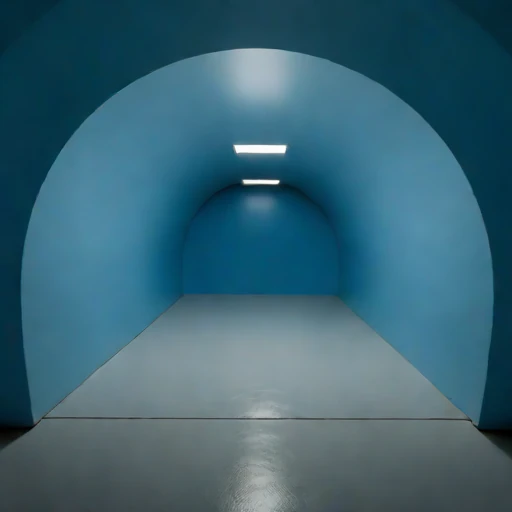 A flowstone-lined undercroft workshop, photographed against a plain background