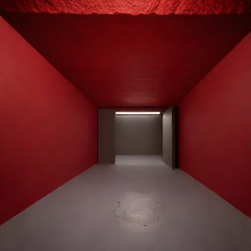 A flowstone-lined undercroft workshop, photographed against a plain background