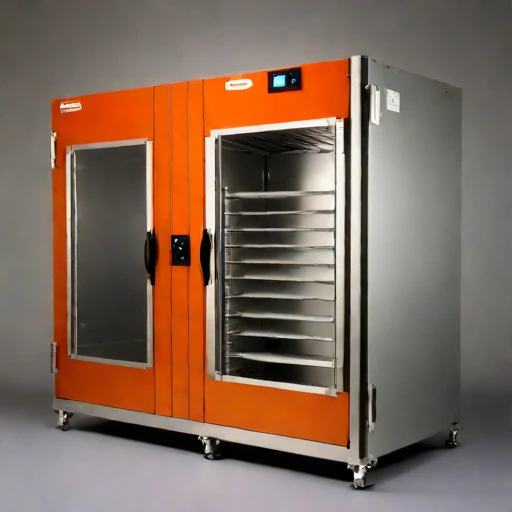 A falling-rate belt dryer, photographed against a plain background