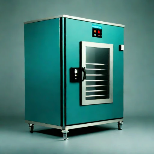A falling-rate belt dryer, photographed against a plain background