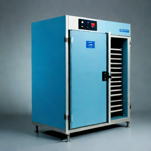A falling-rate belt dryer, photographed against a plain background