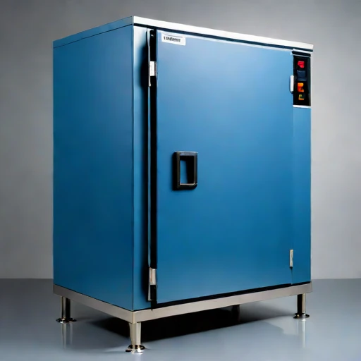 A falling-rate belt dryer, photographed against a plain background