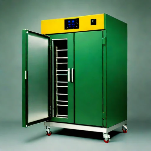 A falling-rate belt dryer, photographed against a plain background