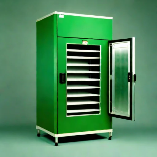 A falling-rate belt dryer, photographed against a plain background