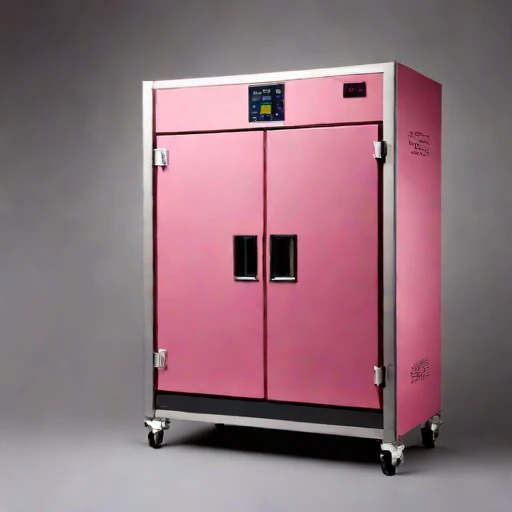 A falling-rate belt dryer, photographed against a plain background