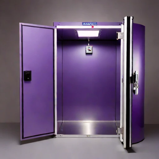A firn-sealed grain locker, photographed against a plain background
