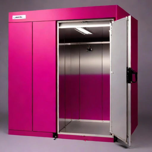 A firn-sealed grain locker, photographed against a plain background