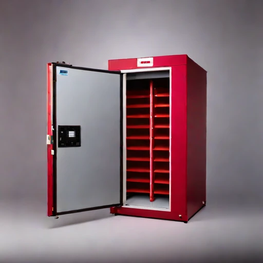 A firn-sealed grain locker, photographed against a plain background