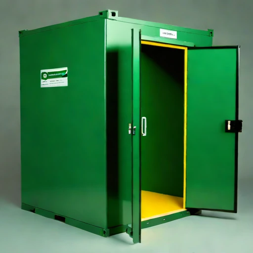A firn-sealed grain locker, photographed against a plain background