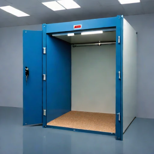 A firn-sealed grain locker, photographed against a plain background