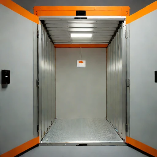 A firn-sealed grain locker, photographed against a plain background