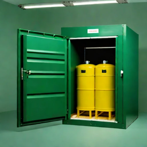 A firn-sealed grain locker, photographed against a plain background