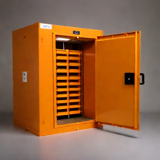 A firn-sealed grain locker, photographed against a plain background