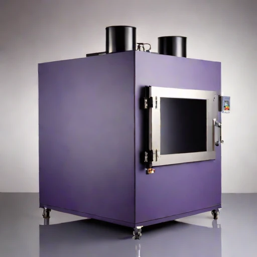 A flint-temper glost kiln, photographed against a plain background