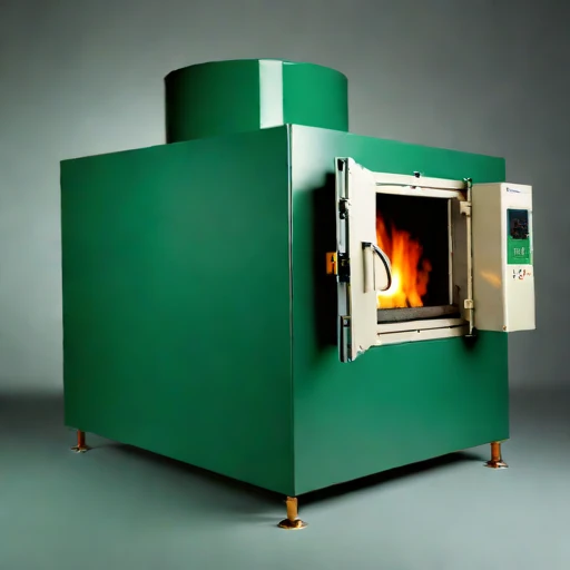 A flint-temper glost kiln, photographed against a plain background