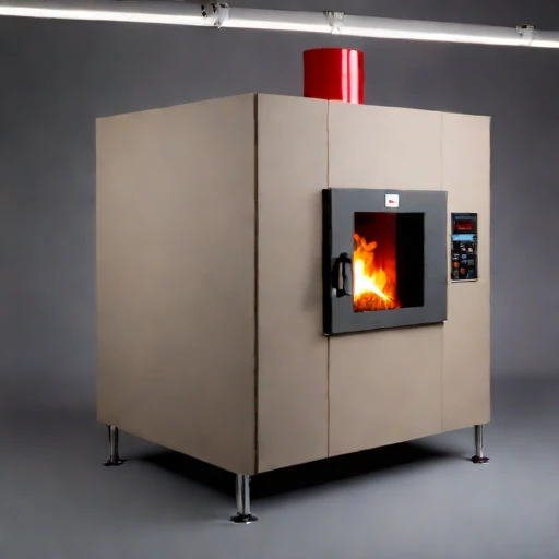 A flint-temper glost kiln, photographed against a plain background