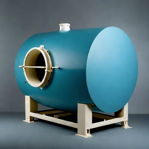 A flint-temper glost kiln, photographed against a plain background
