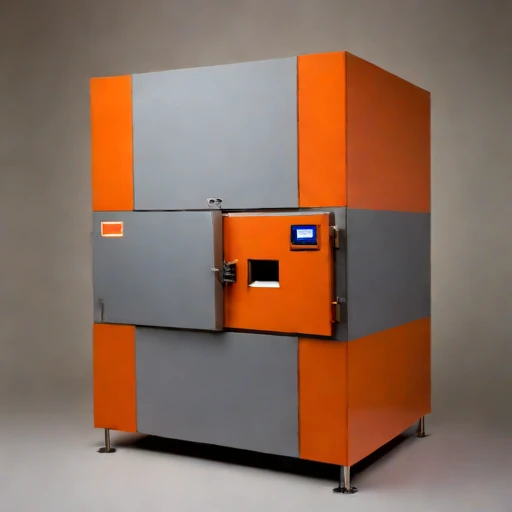 A flint-temper glost kiln, photographed against a plain background