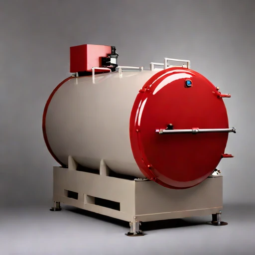 A flint-temper glost kiln, photographed against a plain background