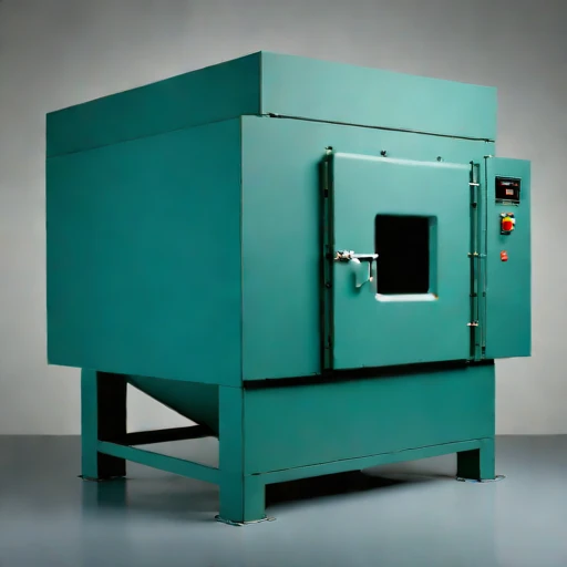 A flint-temper glost kiln, photographed against a plain background