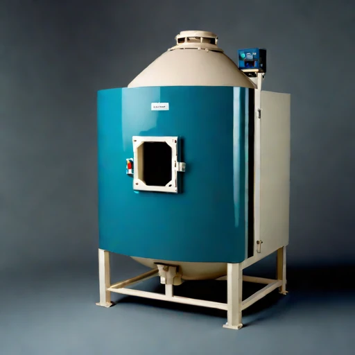 A flint-temper glost kiln, photographed against a plain background