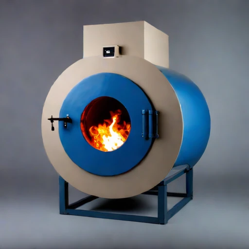 A flint-temper glost kiln, photographed against a plain background