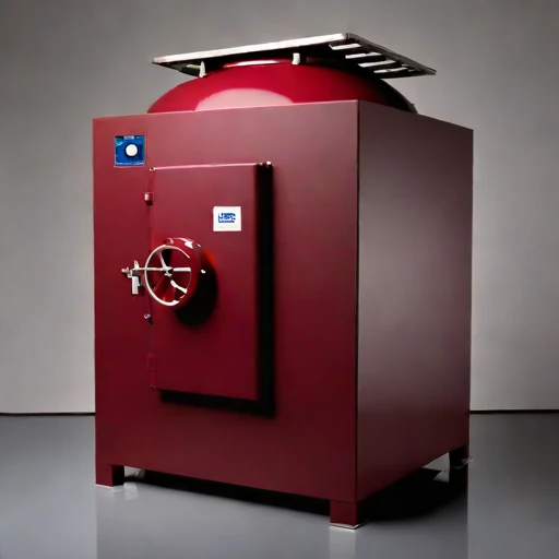 A flint-temper glost kiln, photographed against a plain background