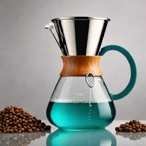 A graupel-chilled infusion carafe, photographed against a plain background