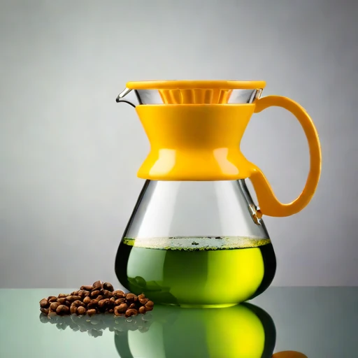 A graupel-chilled infusion carafe, photographed against a plain background
